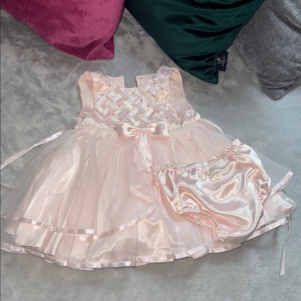 Rare Editions Pink Formal Kids Dress